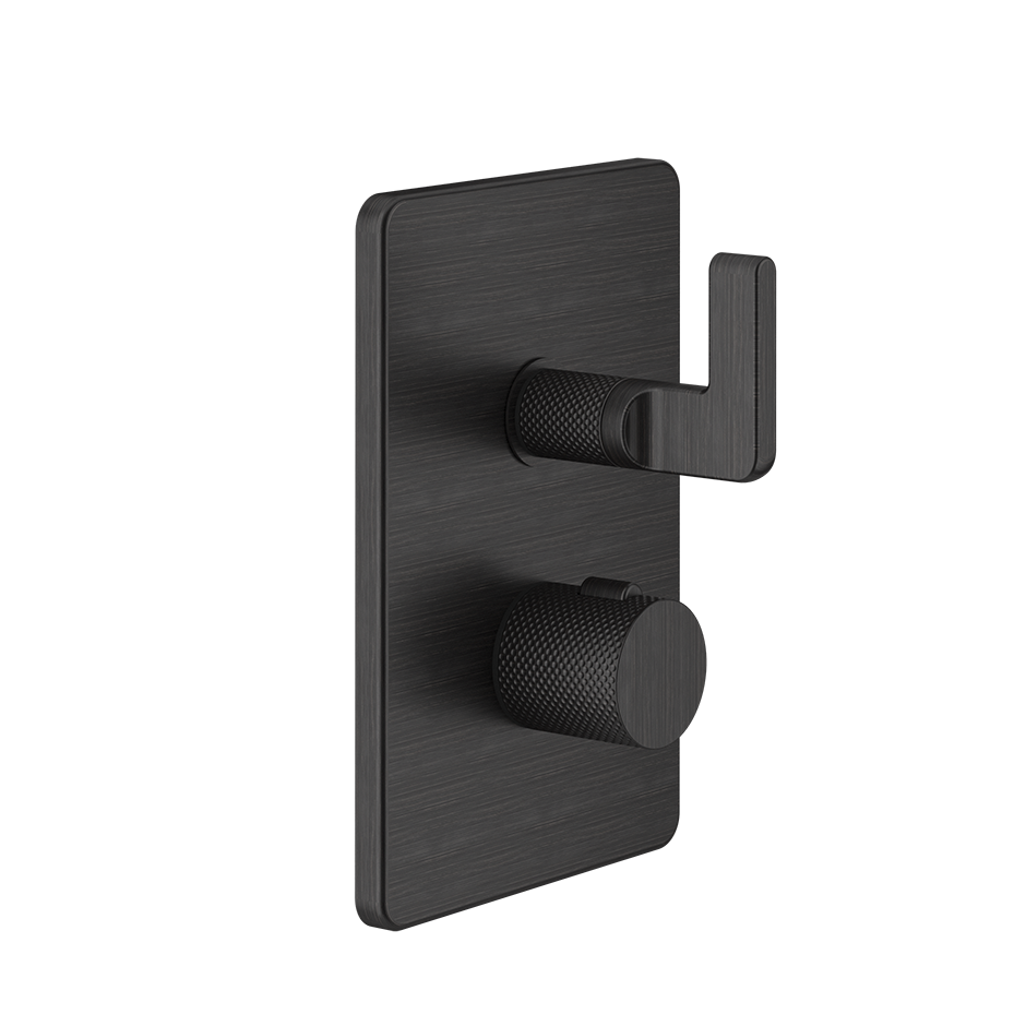 Inciso 2-Way Thermostatic Diverter And Volume Control Trim - 58134 Bathroom Accessories GESSI Aged Bronze
