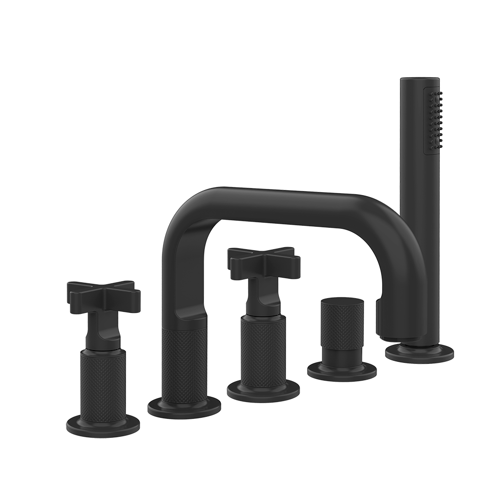 Inciso Roman Tub Set With Handshower - 58140 Bathroom Accessories GESSI