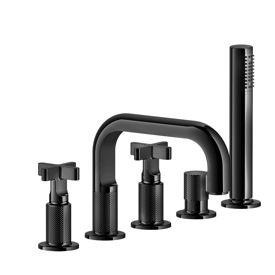 Inciso Roman Tub Set With Handshower - 58140 Bathroom Accessories GESSI