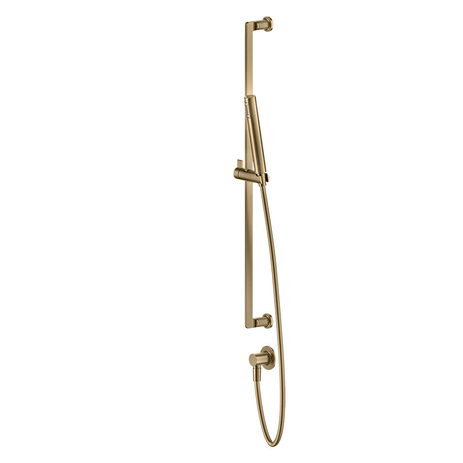 Inciso Handshower Set - 58142 Showers GESSI Warm Bronze Brushed PVD