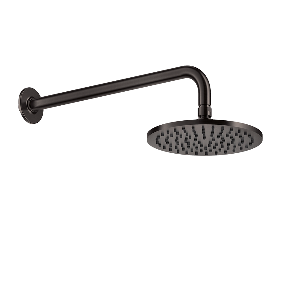 Inciso Showerhead - 58148 Showers GESSI Black Metal Brushed PVD