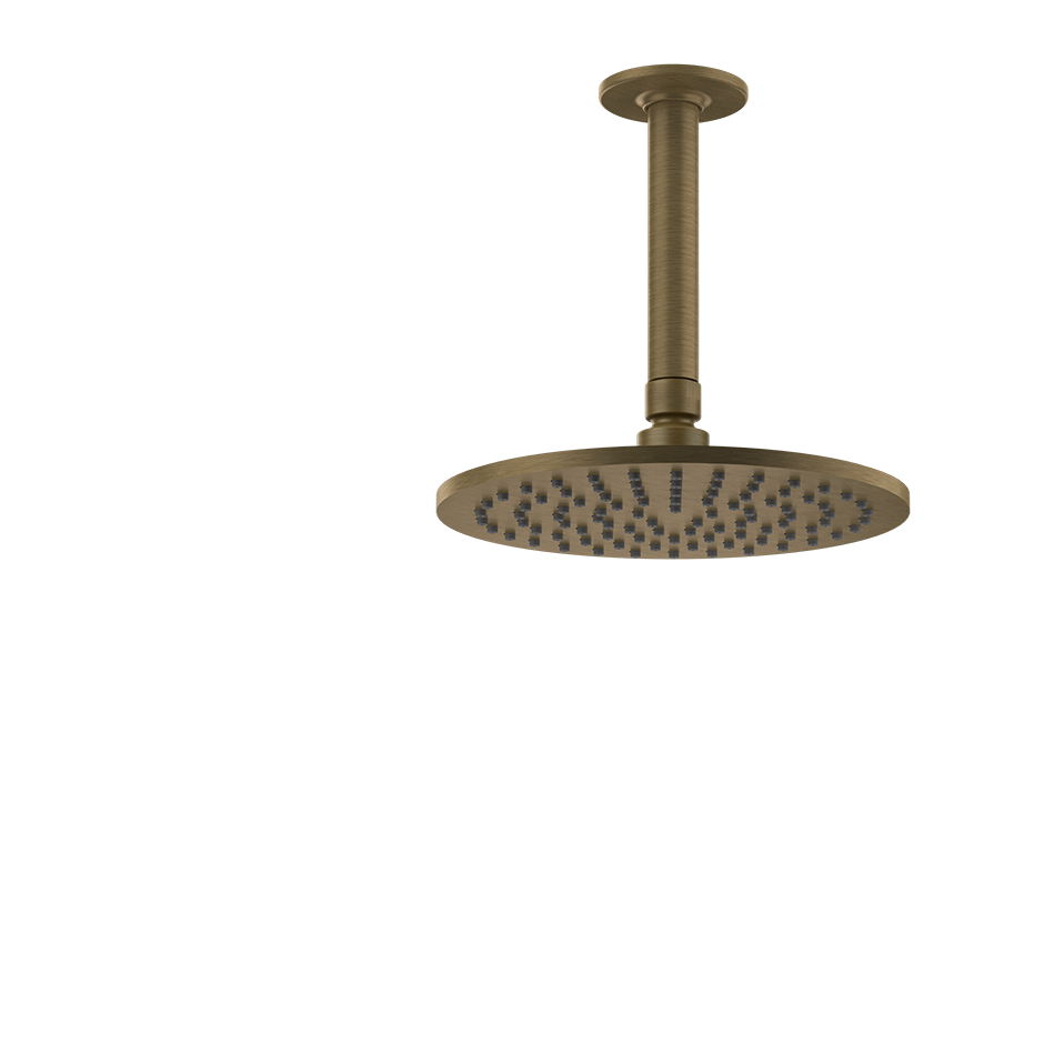 Inciso Showerhead - 58150 Showers GESSI Antique Brass