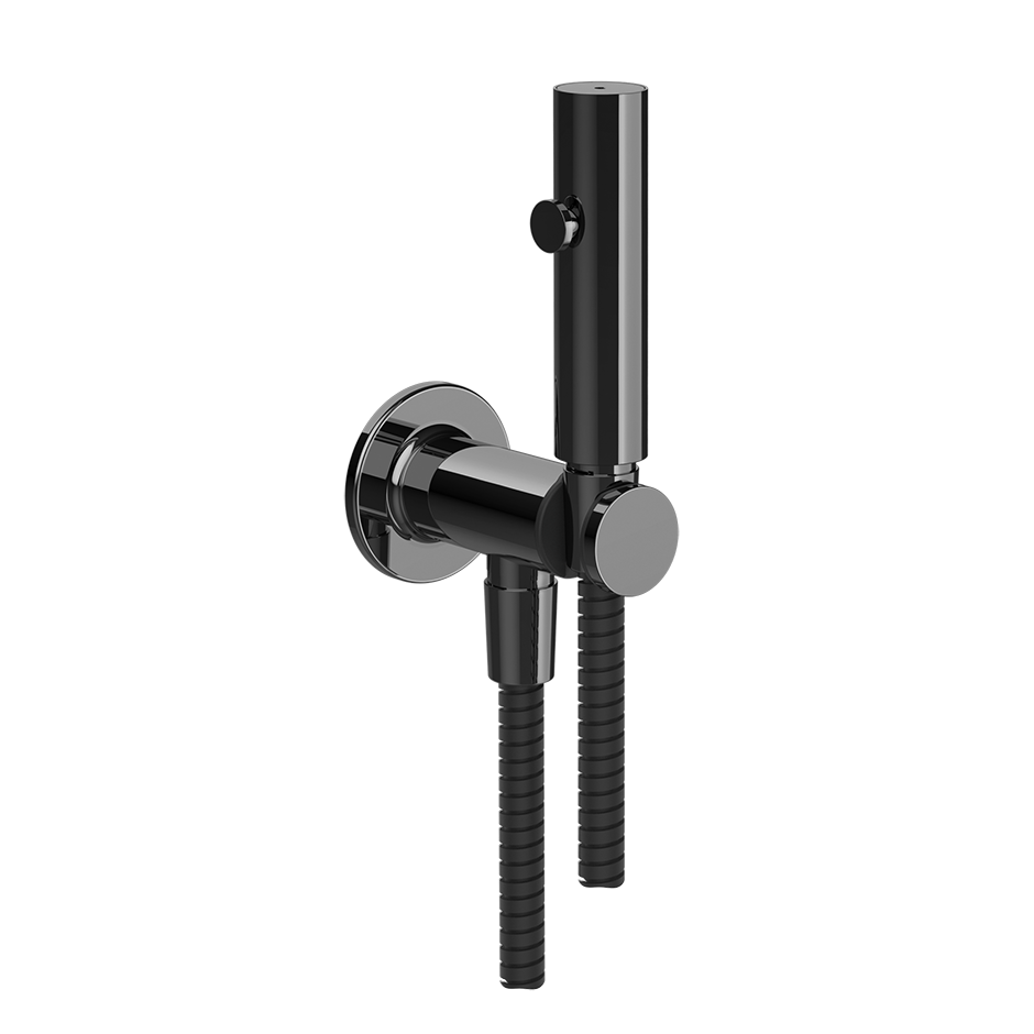 Inciso Hydrobrush - 58151 Bathroom Accessories GESSI Black Metal PVD