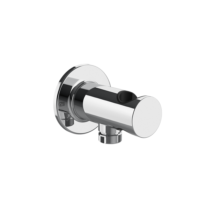 Inciso Handshower Hook With 1/2" Connection Water Outlet - 58161 Showers GESSI Chrome