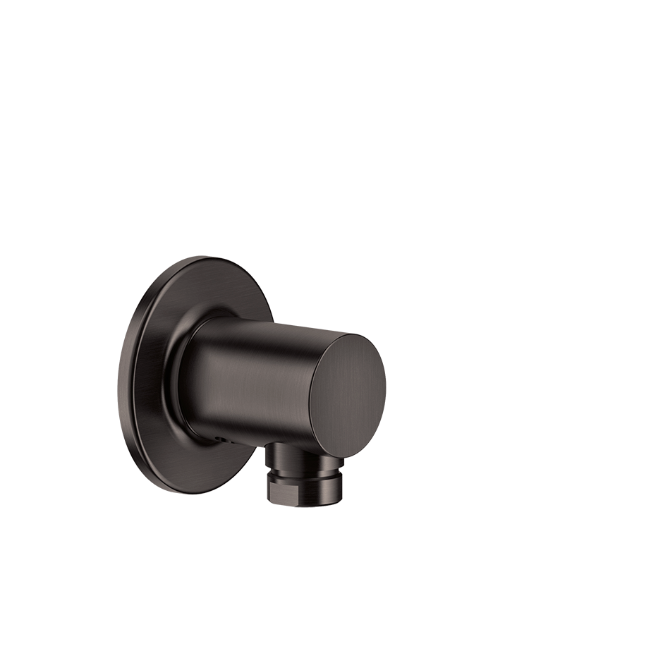 Inciso 1/2” Connection Water Outlet - 58169 Showers GESSI Black Metal Brushed PVD