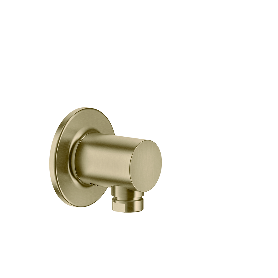 Inciso 1/2” Connection Water Outlet - 58169 Showers GESSI Brass Brushed PVD