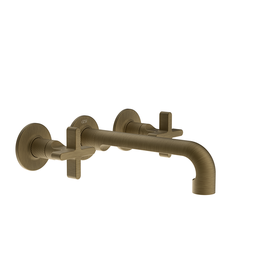 Inciso Bathroom Faucet - 58190 Bathroom Accessories GESSI Antique Brass