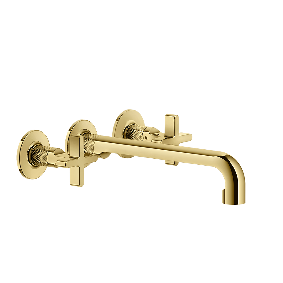 Inciso Bathroom Faucet - 58192 Bathroom Accessories GESSI Gold PVD