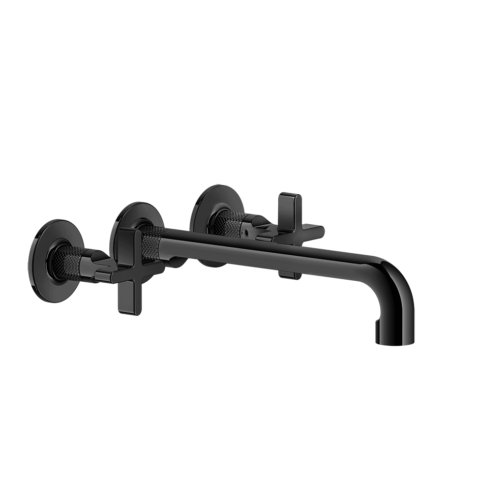 Inciso Bathroom Faucet - 58192 Bathroom Accessories GESSI Black Metal PVD