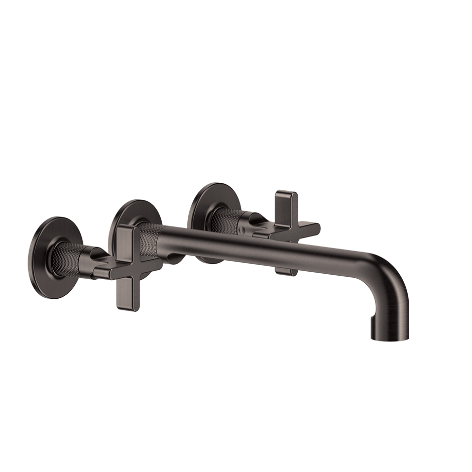Inciso Bathroom Faucet - 58192 Bathroom Accessories GESSI Black Metal Brushed PVD