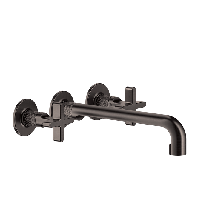 Inciso Bathroom Faucet - 58192 Bathroom Accessories GESSI Black Metal Brushed PVD