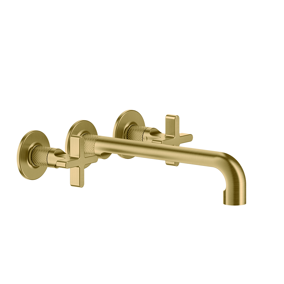 Inciso Bathroom Faucet - 58192 Bathroom Accessories GESSI Gold Brushed PVD