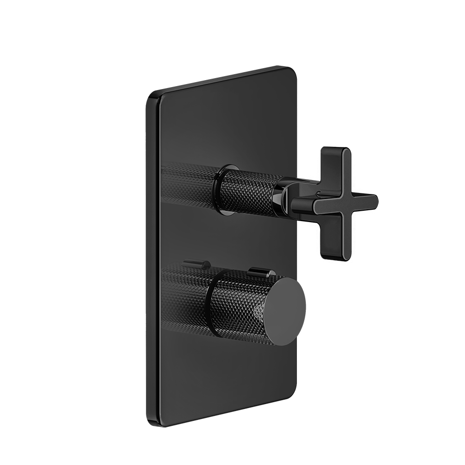 Inciso 3-Way Thermostatic Diverter Trim With Volume Control - 58236 Bathroom Accessories GESSI