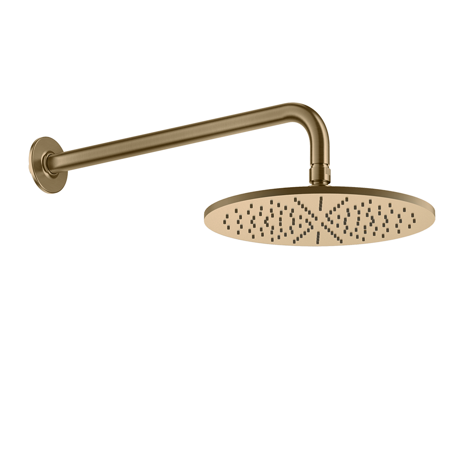 Inciso Showerhead - 58248 Showers GESSI Warm Bronze Brushed PVD