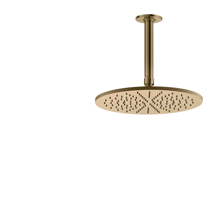 Inciso Showerhead - 58250 Showers GESSI Warm Bronze Brushed PVD
