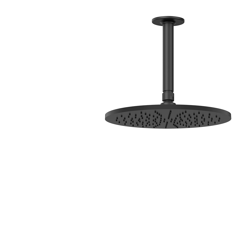 Inciso Showerhead - 58252 Showers GESSI Matte Black