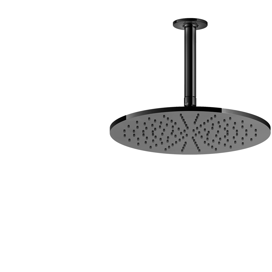 Inciso Showerhead - 58252 Showers GESSI Black Metal PVD