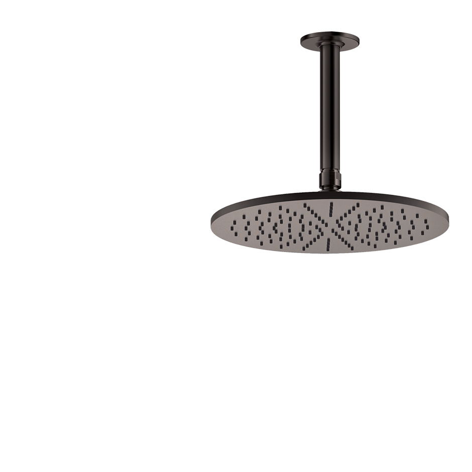 Inciso Showerhead - 58252 Showers GESSI Black Metal Brushed PVD