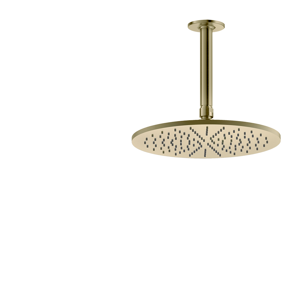 Inciso Showerhead - 58252 Showers GESSI Brass Brushed PVD