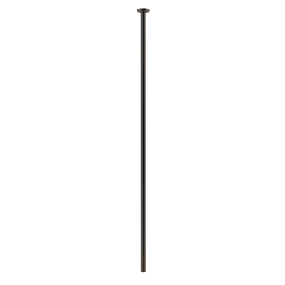 Inciso Ceiling Bathroom Spout Trim - 58299 Bathroom Accessories GESSI Black Metal Brushed PVD