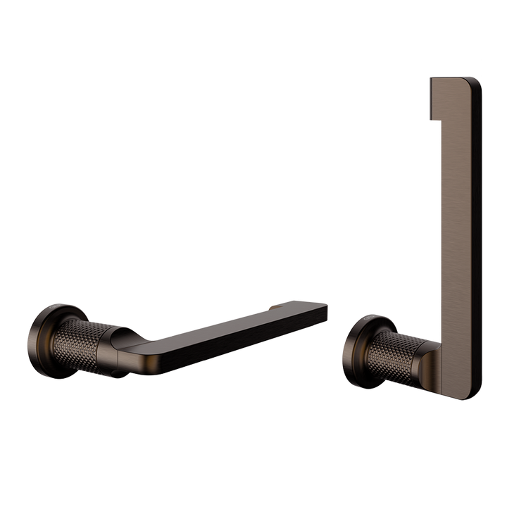 Inciso Paper Roll holder - 58455 Bathroom Accessories GESSI Dark Bronze