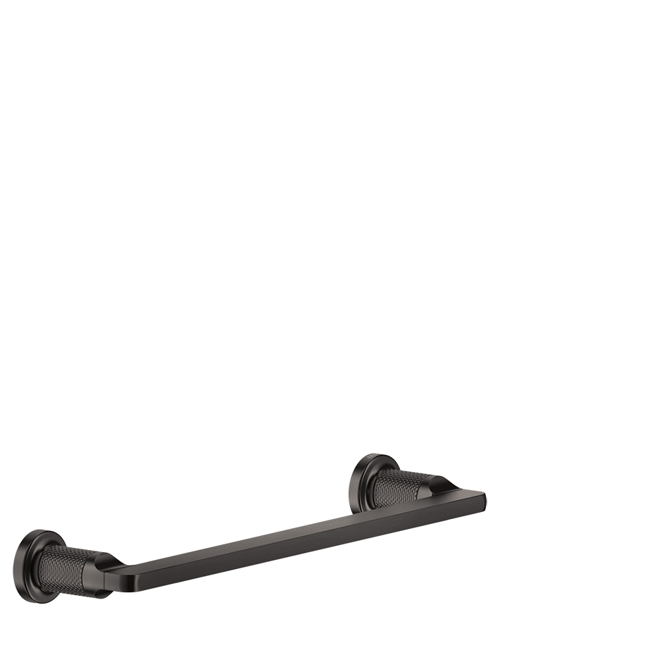 Inciso Towel Rail - 58497 Bathroom Accessories GESSI Black Metal Brushed PVD