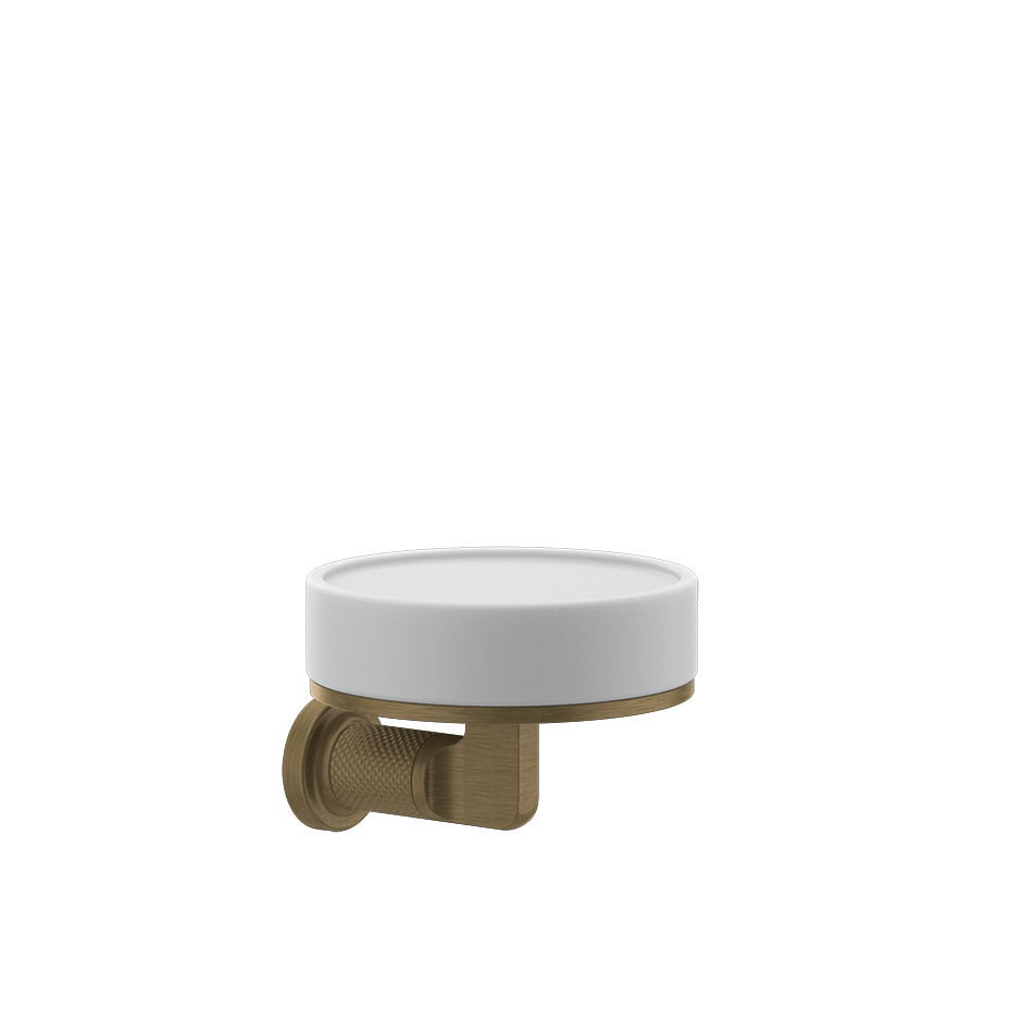 Inciso Soap Holder - 58501 Bathroom Accessories GESSI Antique Brass