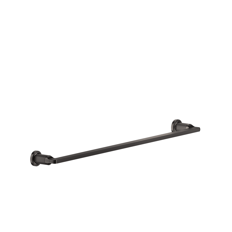 Inciso Towel Rail - 58503 Bathroom Accessories GESSI Black Metal Brushed PVD