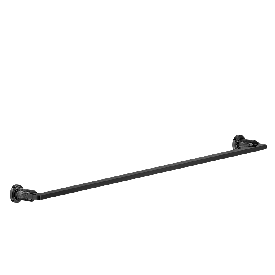 Inciso Towel Rail - 58505 Bathroom Accessories GESSI Black Metal PVD