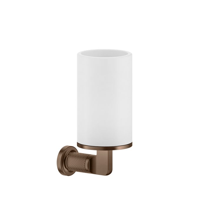 Inciso Tumbler Holder - 58507 Bathroom Accessories GESSI Copper Brushed PVD