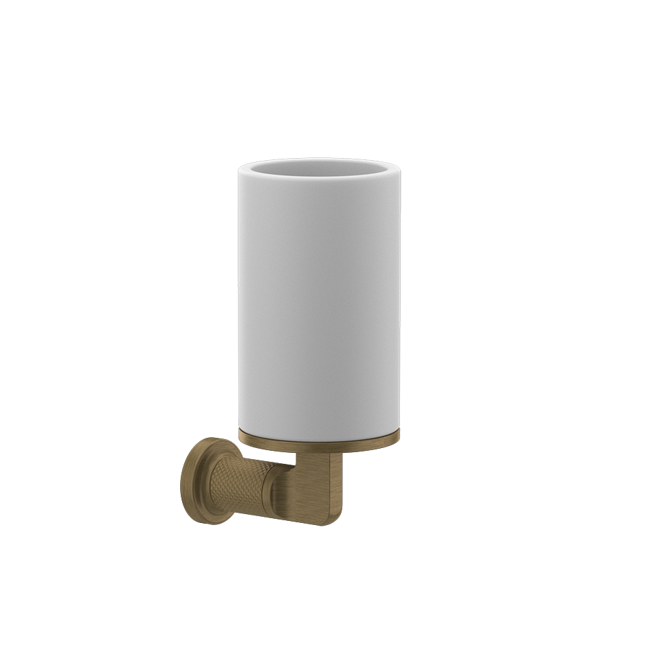 Inciso Tumbler Holder - 58507 Bathroom Accessories GESSI Antique Brass