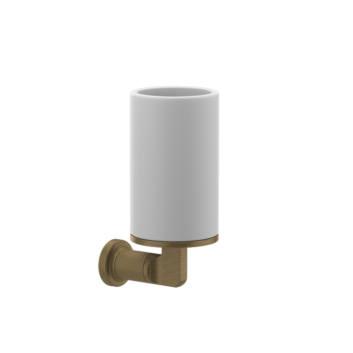 Inciso Tumbler Holder - 58507 Bathroom Accessories GESSI Antique Brass