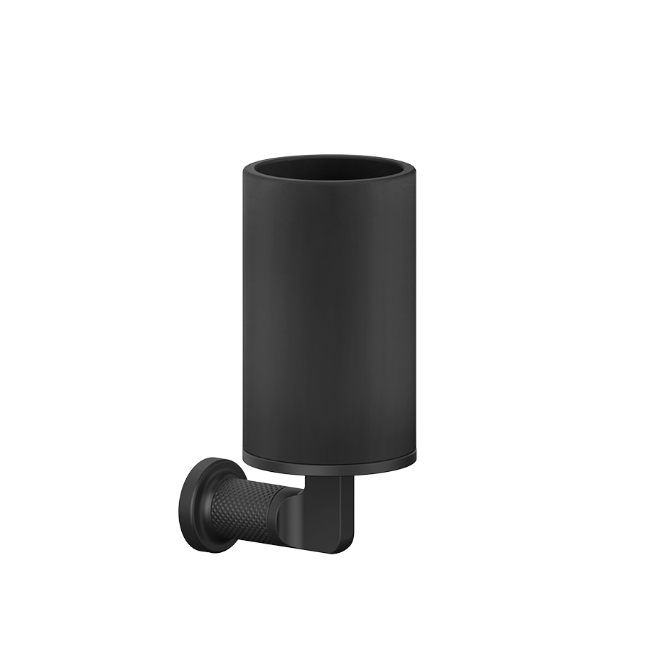 Inciso Tumbler Holder - 58508 Bathroom Accessories GESSI Matte Black
