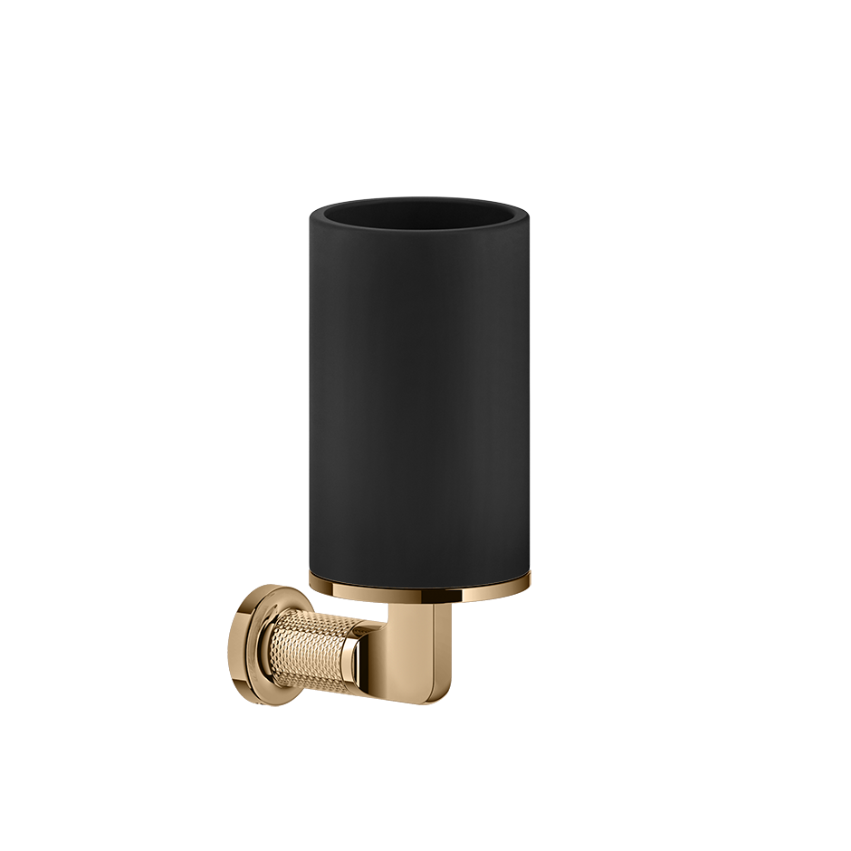 Inciso Tumbler Holder - 58508 Bathroom Accessories GESSI Warm Bronze PVD