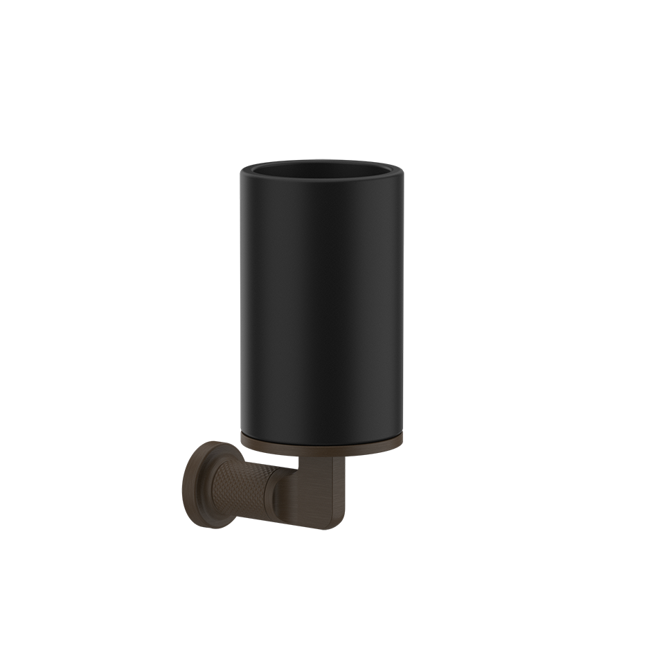 Inciso Tumbler Holder - 58508 Bathroom Accessories GESSI Dark Bronze