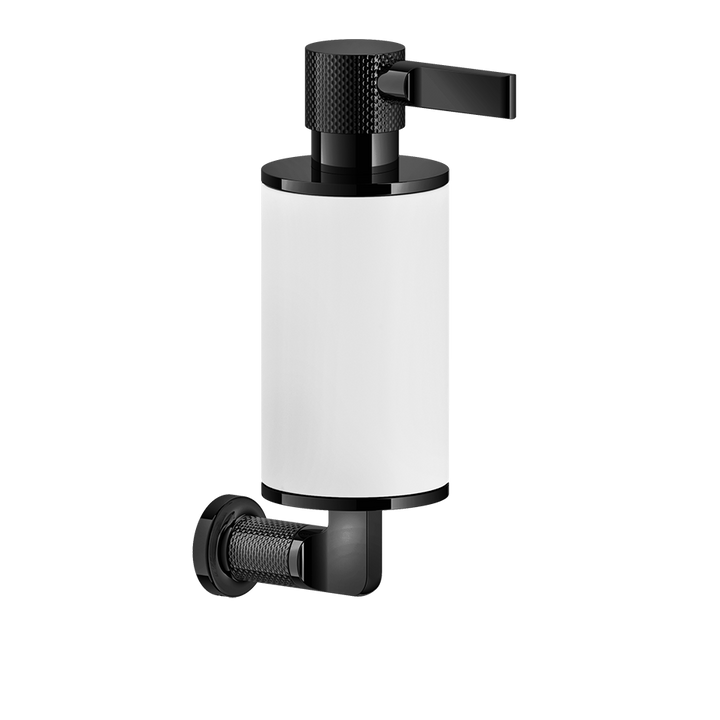 Inciso Soap Dispenser Holder - 58513 Bathroom Accessories GESSI Black Metal PVD