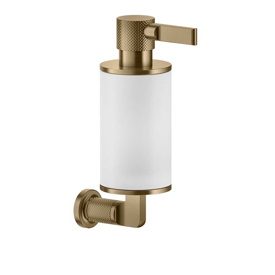 Inciso Soap Dispenser Holder - 58513 Bathroom Accessories GESSI Warm Bronze Brushed PVD