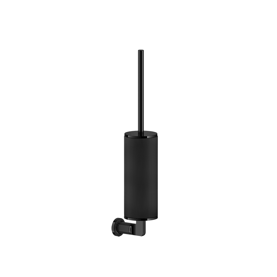 Inciso Brush Holder - 58520 Bathroom Accessories GESSI Black Metal PVD