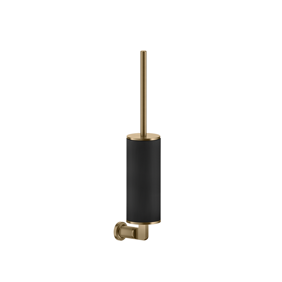 Inciso Brush Holder - 58520 Bathroom Accessories GESSI Warm Bronze Brushed PVD