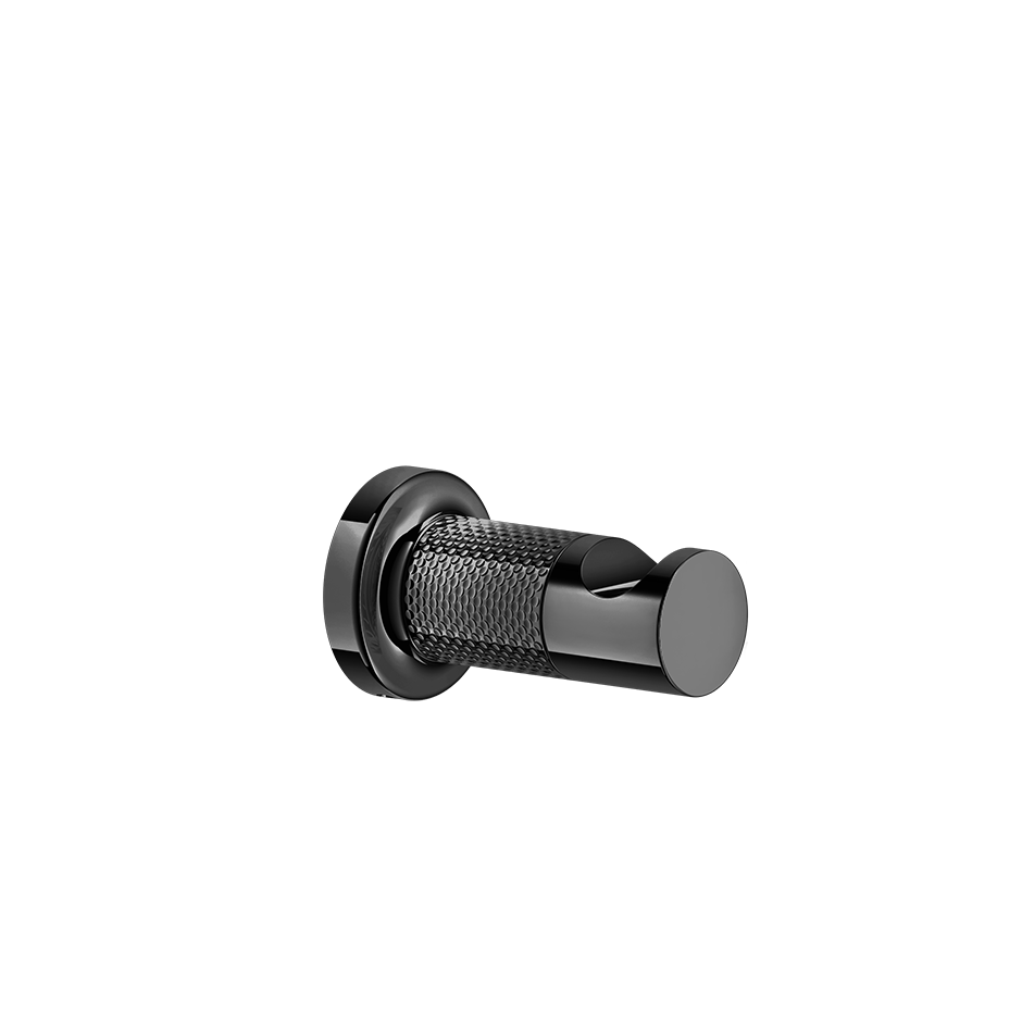 Inciso Robe Hook - 58521 Bathroom Accessories GESSI Black Metal PVD