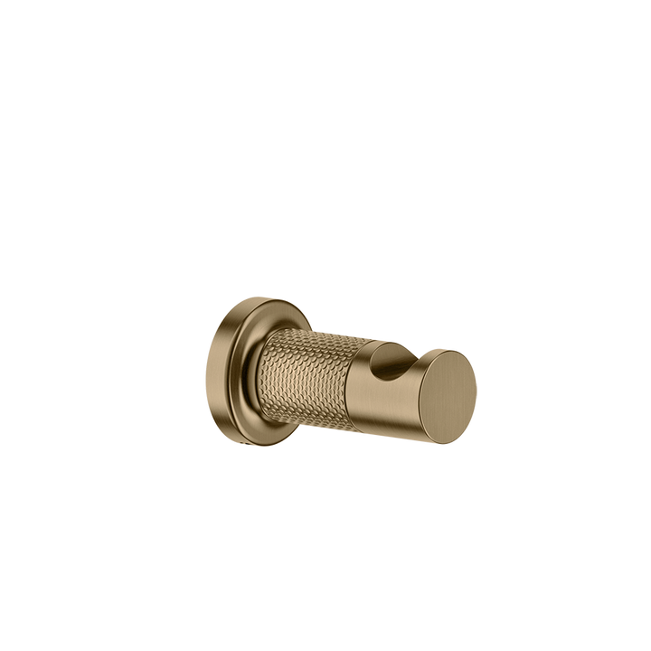 Inciso Robe Hook - 58521 Bathroom Accessories GESSI Warm Bronze Brushed PVD