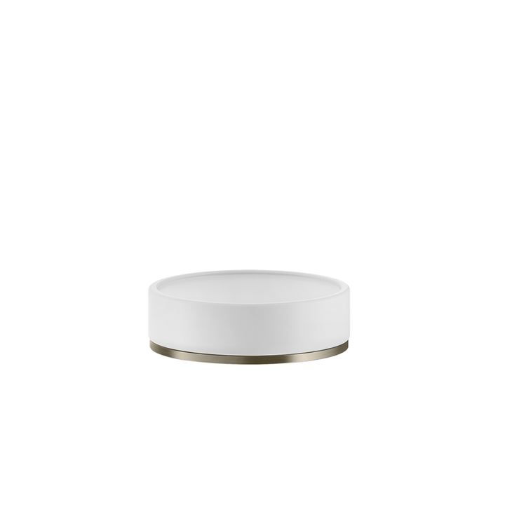 Inciso Soap Holder - 58525 Bathroom Accessories GESSI Finox Brushed Nickel