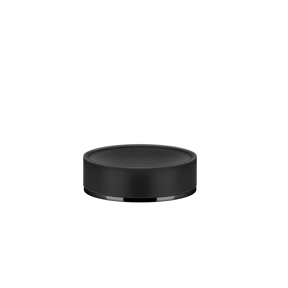 Inciso Soap Holder - 58526 Bathroom Accessories GESSI Black Metal PVD