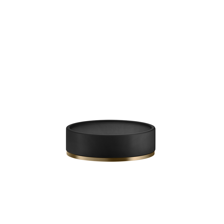Inciso Soap Holder - 58526 Bathroom Accessories GESSI Warm Bronze Brushed PVD