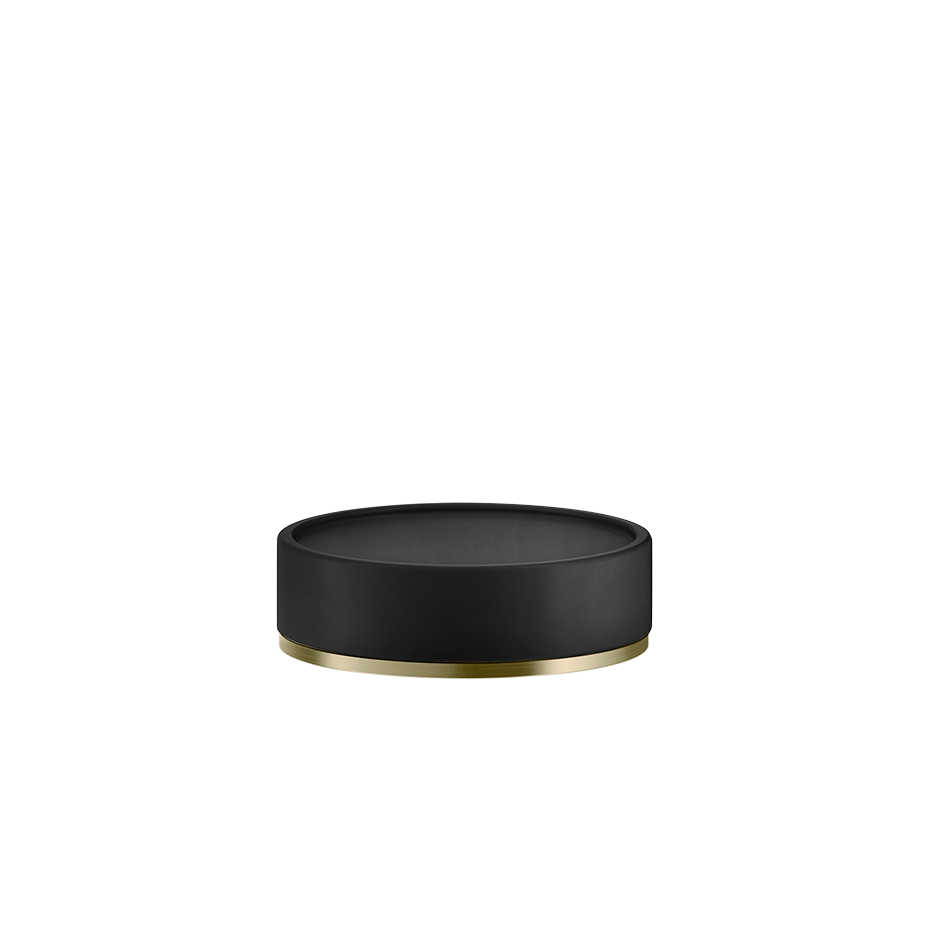 Inciso Soap Holder - 58526 Bathroom Accessories GESSI Brass Brushed PVD
