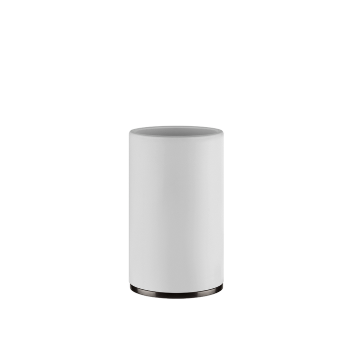 Inciso Tumbler Holder - 58531 Bathroom Accessories GESSI Black Metal Brushed PVD