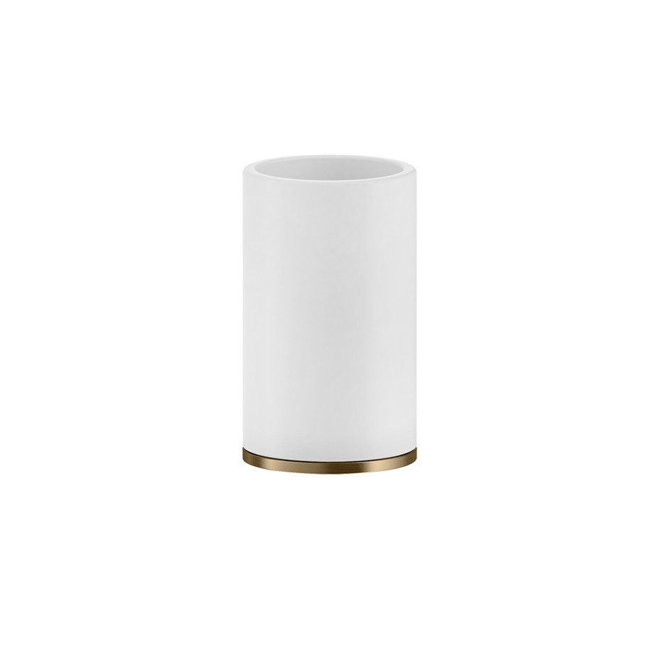 Inciso Tumbler Holder - 58531 Bathroom Accessories GESSI Warm Bronze Brushed PVD