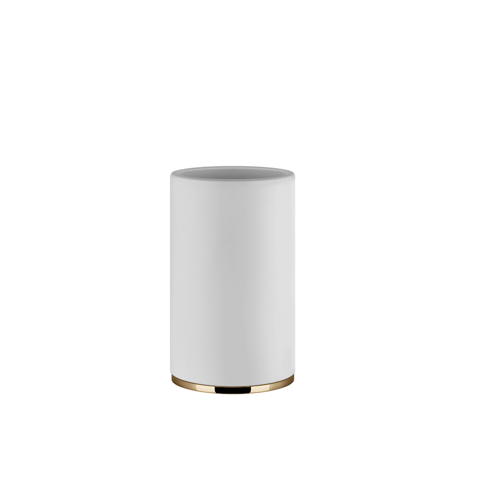 Inciso Tumbler Holder - 58531 Bathroom Accessories GESSI Warm Bronze PVD