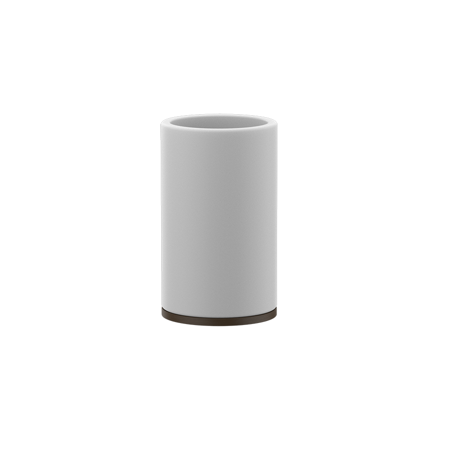 Inciso Tumbler Holder - 58531 Bathroom Accessories GESSI Dark Bronze