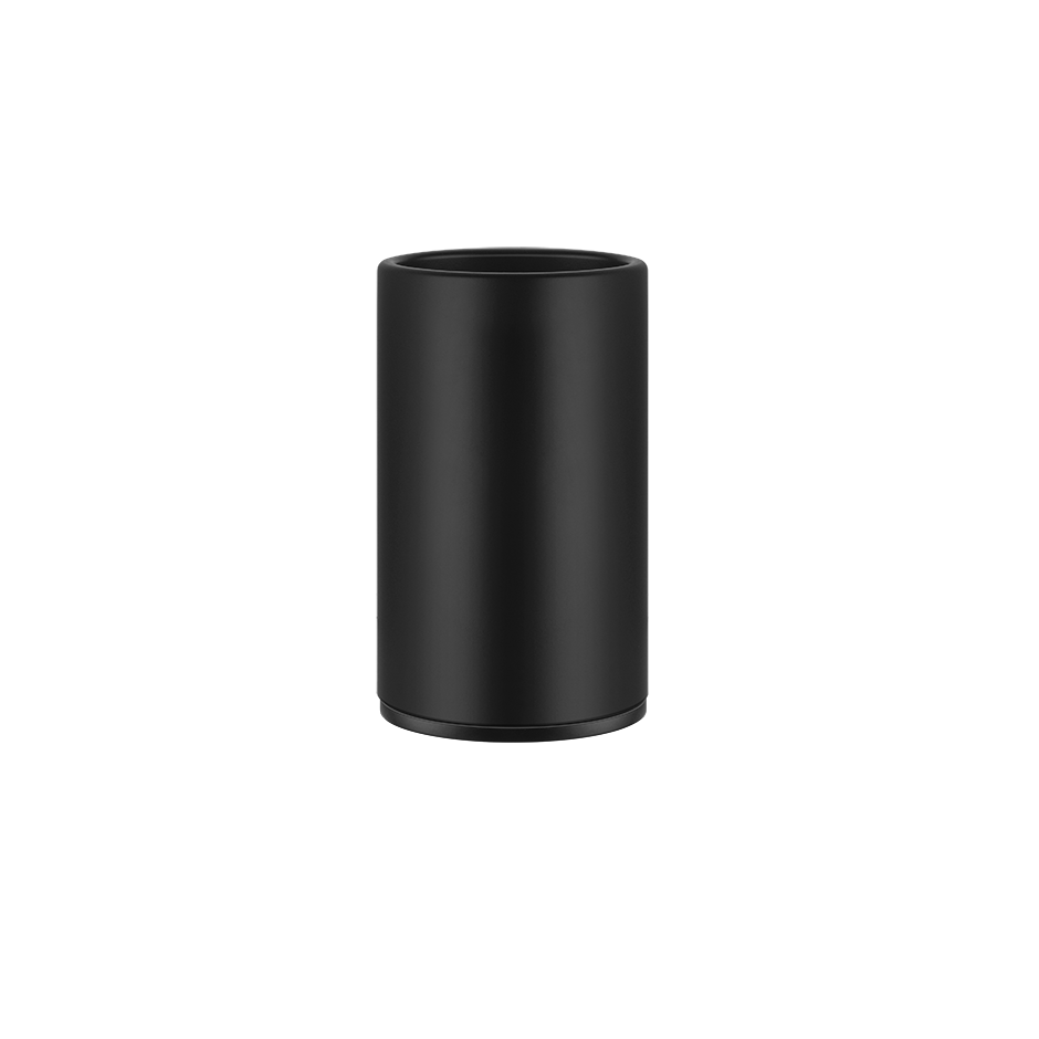 Inciso Tumbler Holder - 58532 Bathroom Accessories GESSI Matte Black